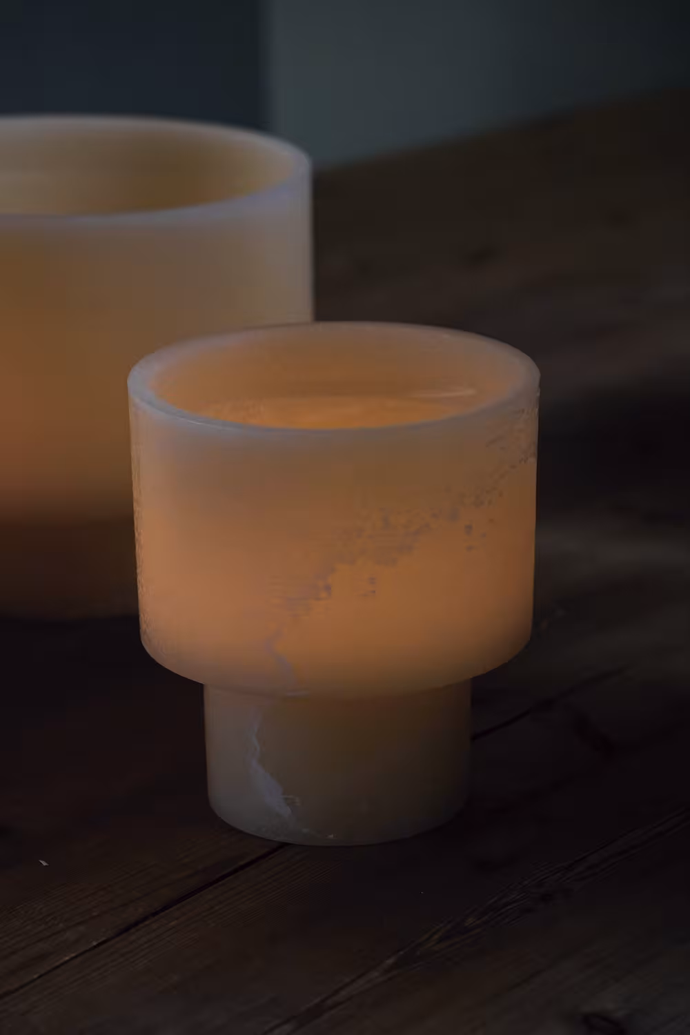 GEF&Auml;SS Kerze klein