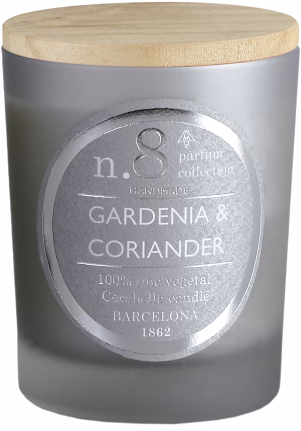 Duftkerze Nr. 8 Gardenia & Coriander (180 g)