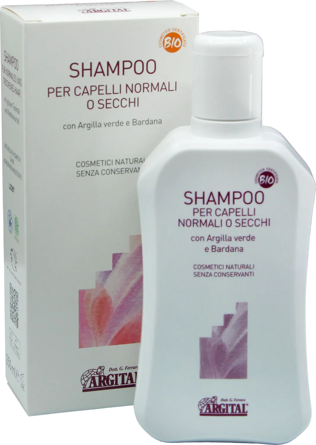 Shampoo f&uuml;r trockenes oder normales Haar (250 ml) BIO