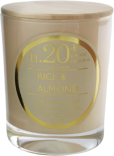 Duftkerze Nr.20 Reis & Mandel (180g)