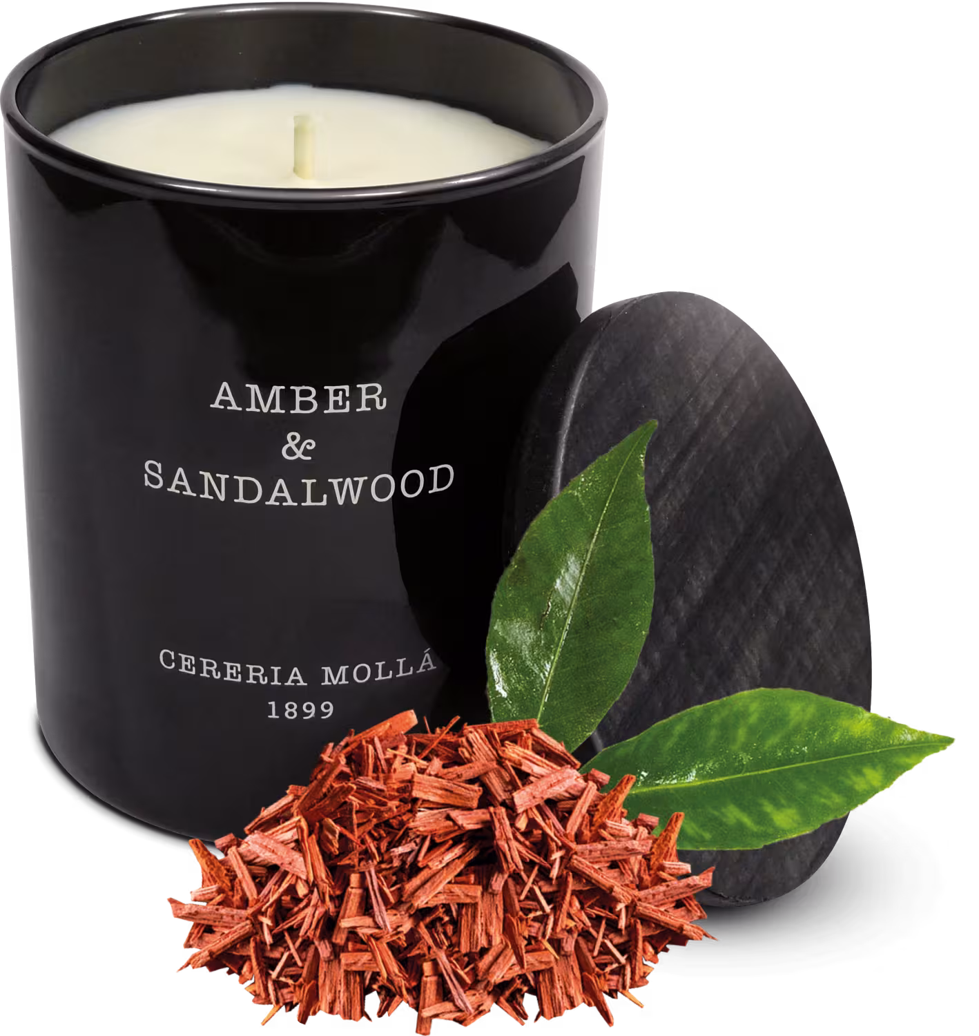 Diffusor Amber & Sandelwood (100 ml) - Kerze im gleichem Duft