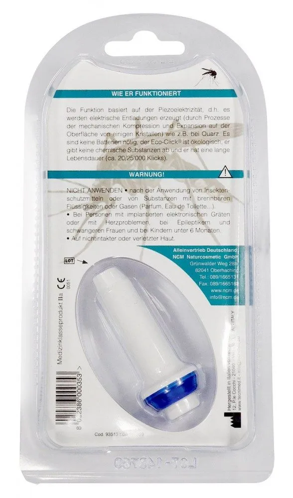ECO-Click Power gegen Juckreiz bei Insektenstichen - Eco Click neue Verpackung