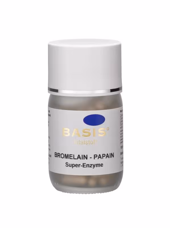 Super-Enzyme Kapseln (Bromelain + Papain) - 100 Kapseln