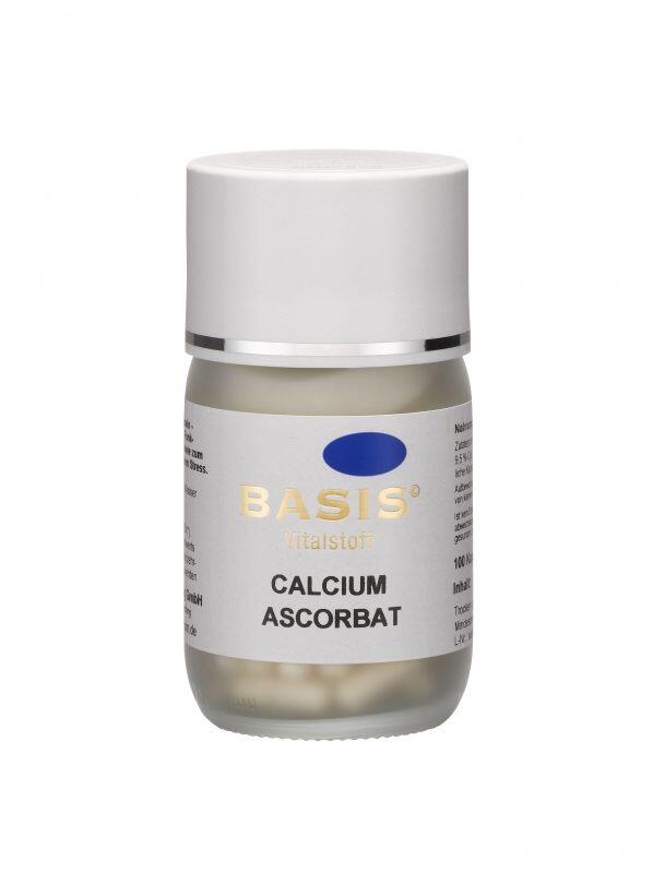 Calcium-Ascorbat Kapseln (magenfreundliches Vitamin C) - 100 Kapseln