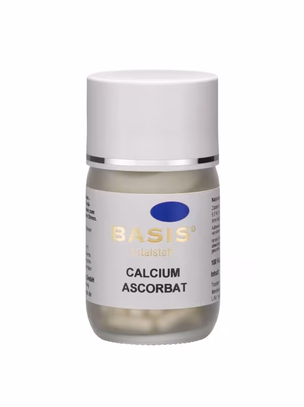 Calcium-Ascorbat Kapseln (magenfreundliches Vitamin C) - 100 Kapseln