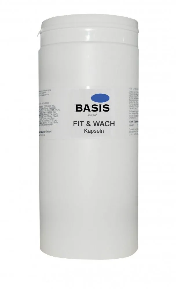Energie Fit & Wach Kapseln - 1.000 Kapseln