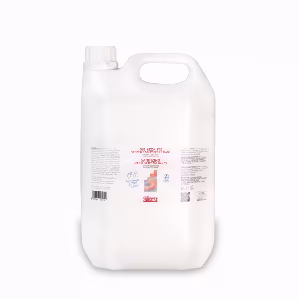 Desinfizierendes Spray für die Hände - 5 Liter (Nachfüllung)