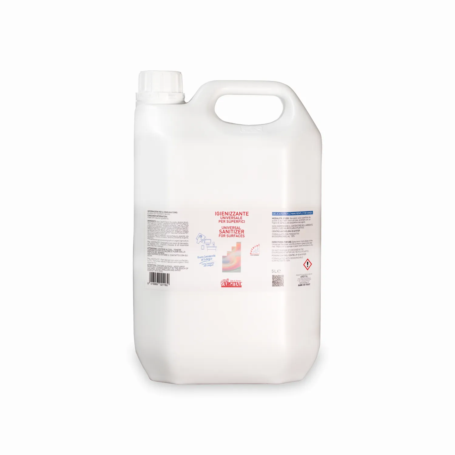 Desinfektionsspray für Oberflächen - 5 Liter (Nachfüllung)