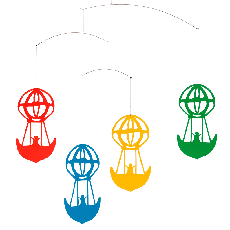 Mobile H.C.A. Ballon (bunt)