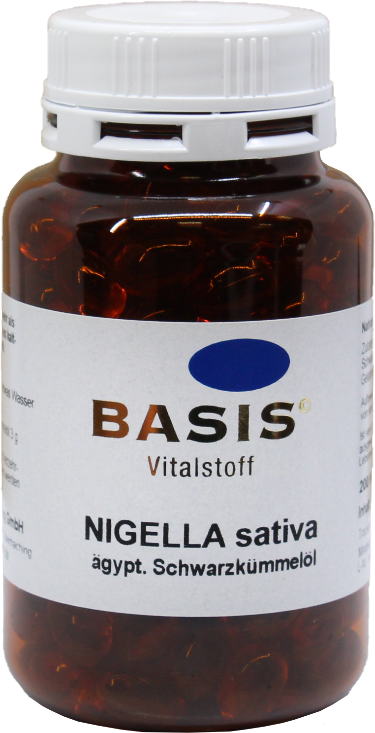 Nigella-Kapseln (Schwarzkümmelöl) - 200 Kapseln