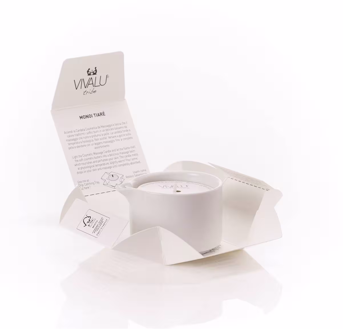 Massagekerze (100 ml) - Monoi Tiaré