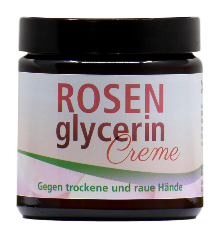 Rosenglycerin-Handcreme gegen raue H&auml;nde (100 ml)