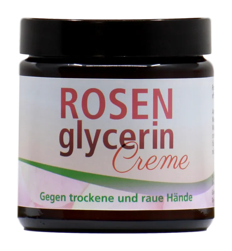 Rosenglycerin-Handcreme gegen raue H&auml;nde (100 ml)