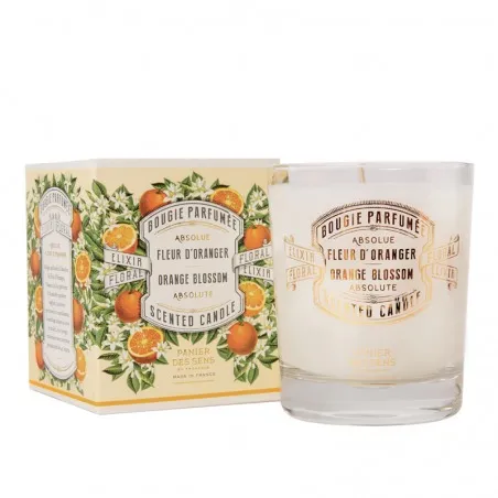 Duftkerze Panier Des Sens (180 g) - Orangenblüten