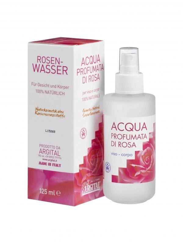 Rosen-Wasser für Gesicht und Körper (125 ml)