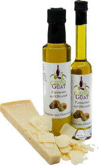 Olivenöl mit Parmesan