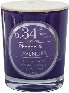 Kerze Nr. 34 Pepper & Lavendel