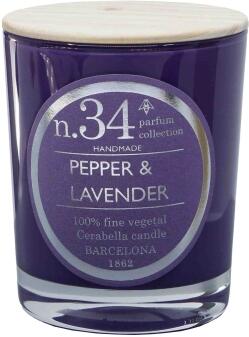 Kerze Nr. 34 Pepper & Lavendel