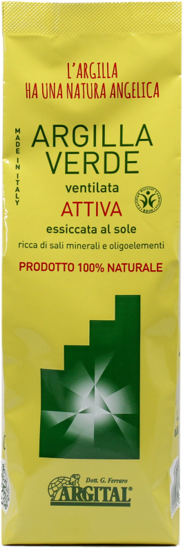 Grüne ventilierte Tonerde (500 g)