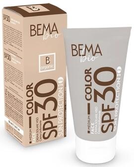 Getönte Sonnencreme SPF 30 BEMAbio 50 ml