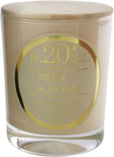 Duftkerze Nr.20 Reis & Mandel (180g)