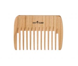 KostKamm: Strähnenkamm Holz 10 cm, extra grob