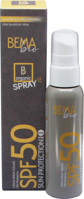 Ein praktischer Sonnenschutzspray für den Körper