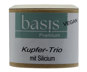 Kuper-Trio mit Silicium 100 Kap. in Papierdose