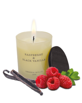 Duftkerze Himbeer & Black Vanilla (230 g)