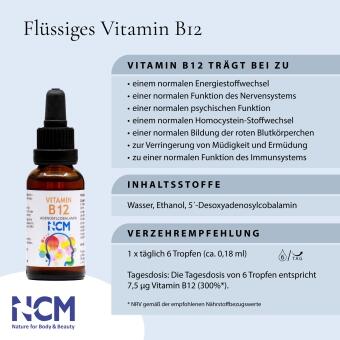 Flüssiges Vitamin B12 (30 ml) - Vitamin B12 flüssig