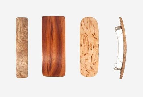 Kostkamm: Haarspange schmal, ca. 6 cm lang