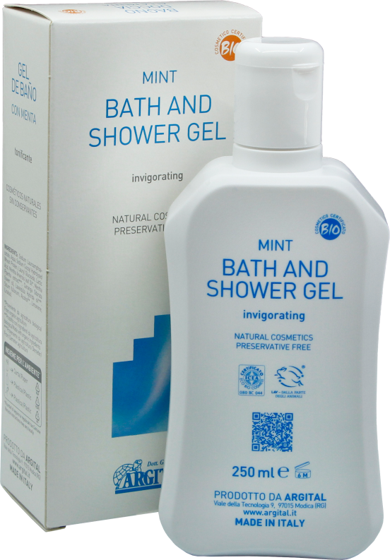 Dusch- und Badegel mit Minze (250 ml)