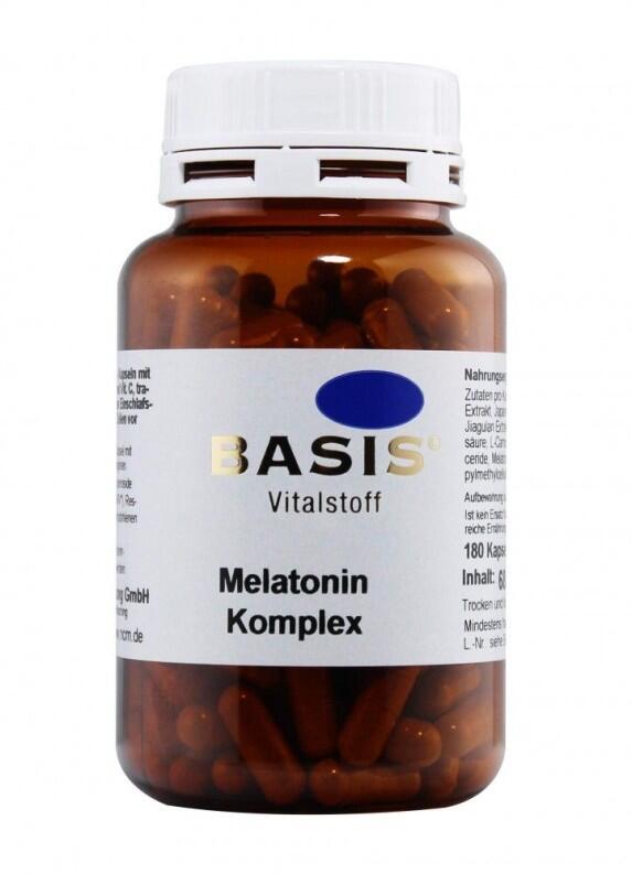 Melatonin Komplex Kapseln (180 Kapseln)