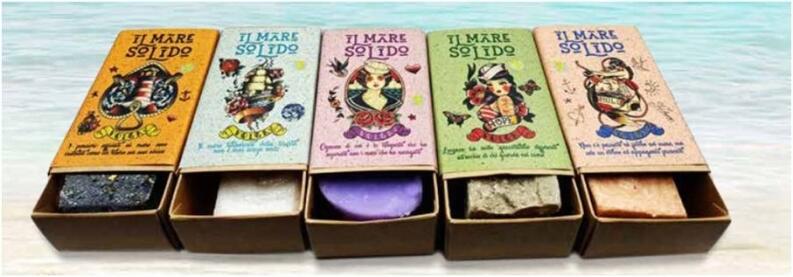 Festes Seifenstück für Haut oder Haar (80 g)