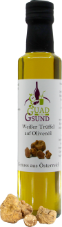 Olivenöl mit weißem Trüffel